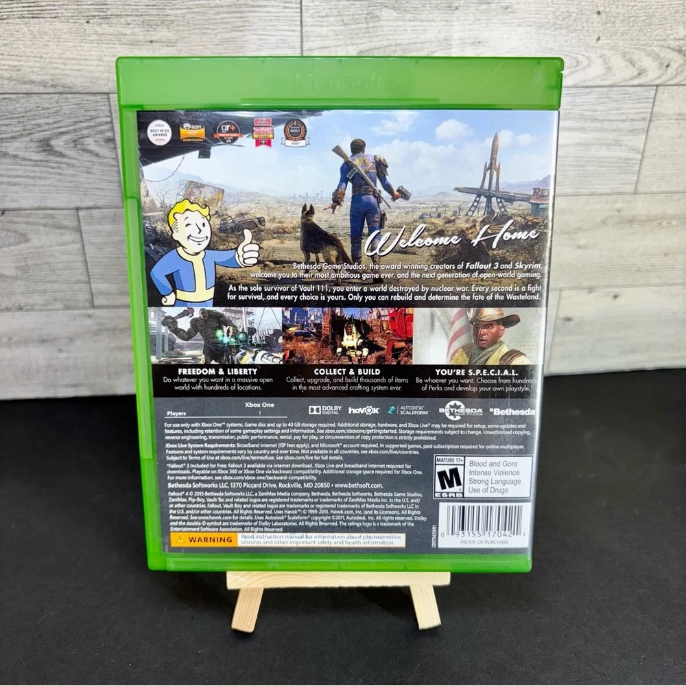 Fallout 4 - Xbox One‎ Video Game TESTED COMPLETE